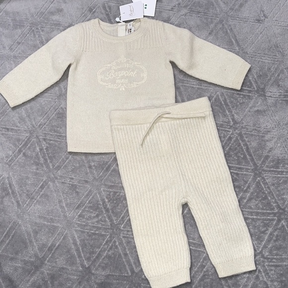 Infant Cashmere Sweater & Pants Set - Picture 4 of 4